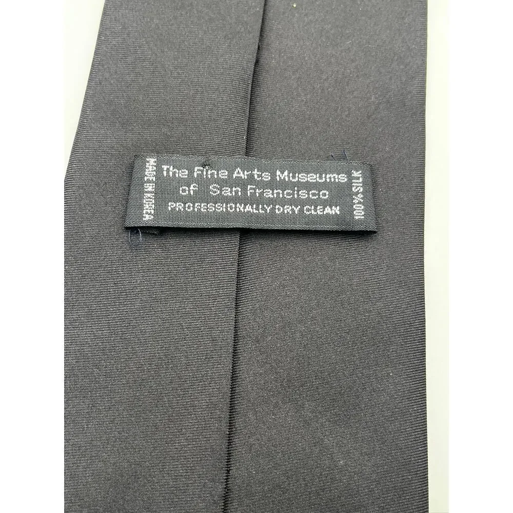 Frank Lloyd Wright Tree of Life Mens Silk Tie Wearable Art - Picture 7 of 7
